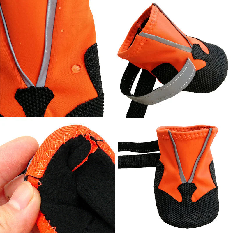 Superidag Waterproof and Anti-Ski Boots for Dogs